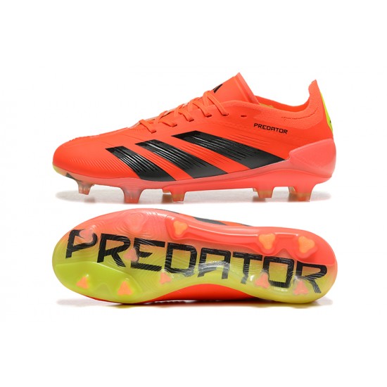 Salable Goods Adidas Predator Accuracy FG Orange Black Mens Soccer Cleats Online Shop