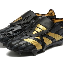 Adidas Predator Accuracy FG Soccer Cleats Black Gold For Men 