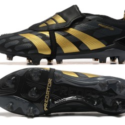 Adidas Predator Accuracy FG Soccer Cleats Black Gold For Men 