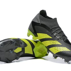 Adidas Predator Accuracy FG Soccer Cleats Black Yellow For Men 