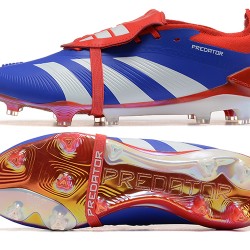 Adidas Predator Accuracy FG Soccer Cleats Blue Red White For Men 