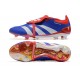 Adidas Predator Accuracy FG Soccer Cleats Blue Red White For Men