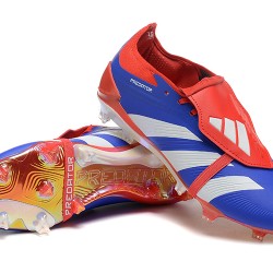 Adidas Predator Accuracy FG Soccer Cleats Blue Red White For Men 