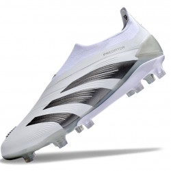 Adidas Predator Accuracy FG Soccer Cleats Grey White For Men 