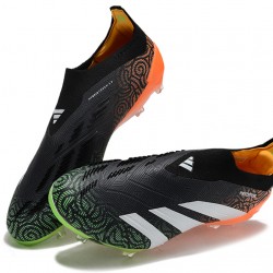 Adidas Predator Accuracy FG Soccer Cleats Orange Black Silver For Men 