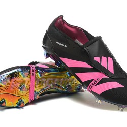 Adidas Predator Accuracy FG Soccer Cleats Pink Black For Men 