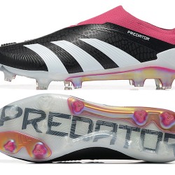 Adidas Predator Accuracy FG Soccer Cleats Pink Black White For Men 