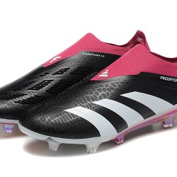 Adidas Predator Accuracy FG Soccer Cleats Pink Black White For Men 