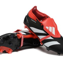 Adidas Predator Accuracy FG Soccer Cleats Red Black White For Men 