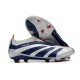 Adidas Predator Accuracy FG Soccer Cleats Silver Blue Red For Men And Women 