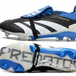 Adidas Predator Accuracy FG Soccer Cleats White Black Blue For Men And Women 
