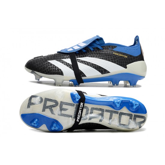 The Best Seller Adidas Predator Accuracy FG Soccer Cleats White Black Blue For Men And Women Shop Online