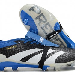 Adidas Predator Accuracy FG Soccer Cleats White Black Blue For Men And Women 