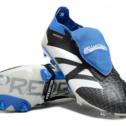 Adidas Predator Accuracy FG Soccer Cleats White Black Blue For Men And Women 