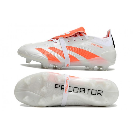 Our Top Picks Adidas Predator Accuracy FG Soccer Cleats White Orange For Men And Women Sale