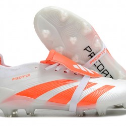 Adidas Predator Accuracy FG Soccer Cleats White Orange For Men And Women 