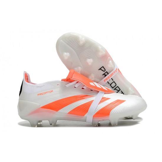 Our Top Picks Adidas Predator Accuracy FG Soccer Cleats White Orange For Men And Women Sale