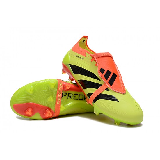 Adidas Predator Accuracy FG Soccer Cleats Yellow Black Orange For Men And Women 