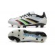 Popular Goods Adidas Predator Accuracy FG White and Black Mens Soccer Cleats Shop Online