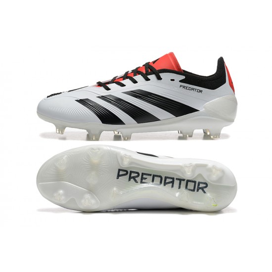 To Have A Strong Footing In A Market Adidas Predator Accuracy FG White and Red Mens Soccer Cleats Shop