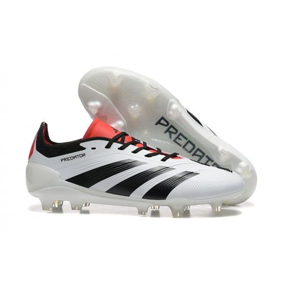 To Have A Strong Footing In A Market Adidas Predator Accuracy FG White and Red Mens Soccer Cleats Shop