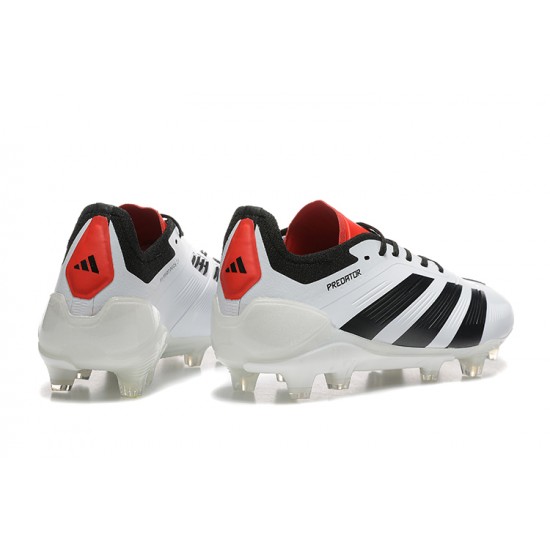 To Have A Strong Footing In A Market Adidas Predator Accuracy FG White and Red Mens Soccer Cleats Shop