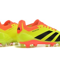 Adidas Predator Accuracy FG Yellow Black Men's Soccer Cleats