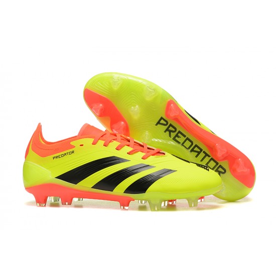 The Best Selling Line Adidas Predator Accuracy FG Yellow Black Mens Soccer Cleats Online Shop