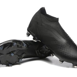 Adidas Predator Accuracy Fg Boots Black For Men Low-top Soccer Cleats 