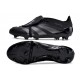 Adidas Predator Elite Tongue FG Black And Silver Low Soccer Cleats