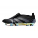 Adidas Predator Elite Tongue FG Black Gold And Silver Low Soccer Cleats