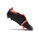 Where To Get Adidas Predator Elite Tongue FG Black Red White Low Soccer Cleats Online