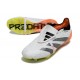 Adidas Predator Elite Tongue FG Black White Orange Low Soccer Cleats