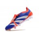 Discover Adidas Predator Elite Tongue FG Deep Blue Orange And White Low Soccer Cleats Online