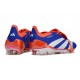 Adidas Predator Elite Tongue FG Deep Blue Orange And White Low Soccer Cleats