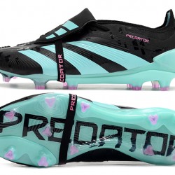 Adidas Predator Elite Tongue FG Ltblue And Black PinkLow Soccer Cleats