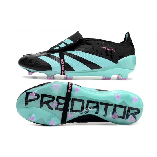 Shop the latest Adidas Predator Elite Tongue FG Ltblue And Black PinkLow Soccer Cleats Online