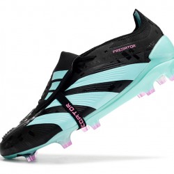 Adidas Predator Elite Tongue FG Ltblue And Black PinkLow Soccer Cleats