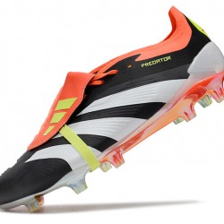 Adidas Predator Elite Tongue FG Orange White Yellow Low Soccer Cleats