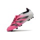 To Find A Ready Market Adidas Predator Elite Tongue FG Pink Black And White Soccer Cleats Online