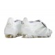 Adidas Predator Elite Tongue FG White And Grey Low Soccer Cleats