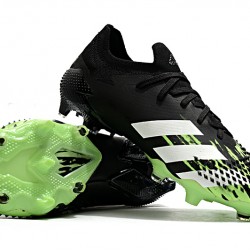 Adidas Predator Mutator 20.1 FG High Black White Green Soccer Cleats