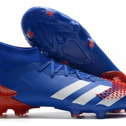 Adidas Predator Mutator 20.1 FG High Blue Red White Soccer Cleats