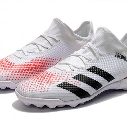 Adidas Predator Mutator 20.3 L TF Low White Orange Black Soccer Cleats