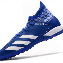 Adidas Predator Mutator 20.3 TF High Deep Blue White Soccer Cleats