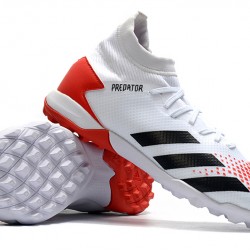 Adidas Predator Mutator 20.3 TF High White Red Black Soccer Cleats