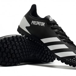 Adidas Predator Mutator 20.4 TF Low Black White Soccer Cleats