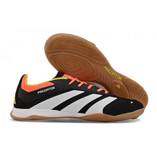 Top Quality Adidas Predator 24 Elite IC Black Brown Women and Men Soccer Cleats Shop Online