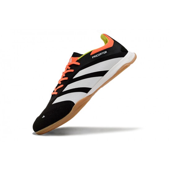 Top Quality Adidas Predator 24 Elite IC Black Brown Women and Men Soccer Cleats Shop Online