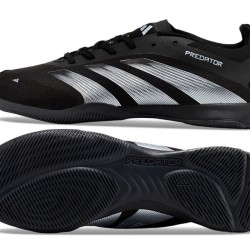 Adidas Predator 24 Elite IC Black Grey Women and Men Soccer Cleats